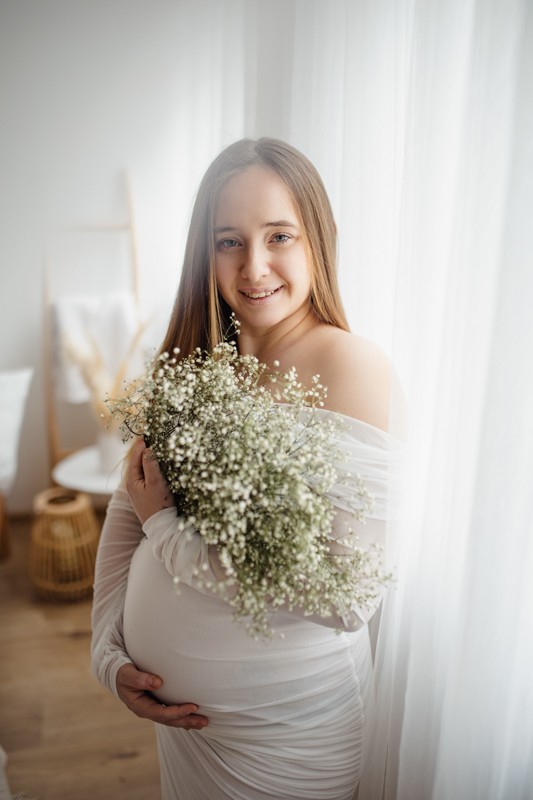 Tehotenské fotenie
