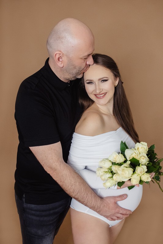 Tehotenské fotenie
